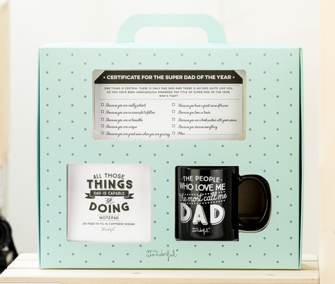 kit super papà mrwonderful