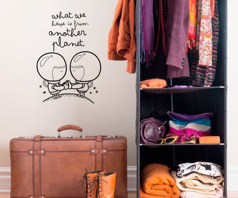 Wall Decals sticker Mr Wonderful ANOTHER PLANET
