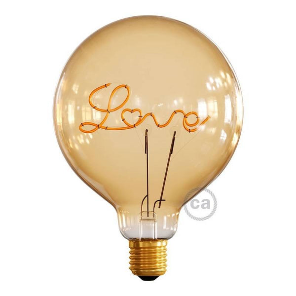 Lampadina Vintage LED scritta LOVE - eMADstore