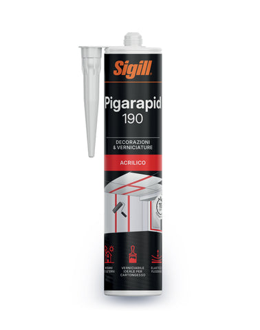 PIGARAPID 190 BIANCO CARTUCCIA DA 300 ml /