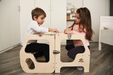 Learning Tower Convertibile di Baby Wood
