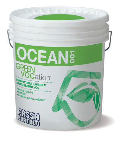 OCEAN 001 Idropittura lavabile per interni a bassissimo VOC